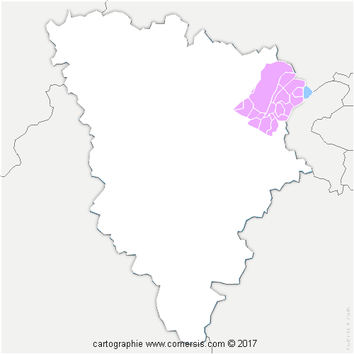 Communauté d'agglomération Saint Germain Boucles de Seine cartographie