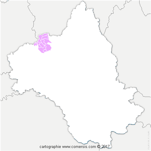 Communauté de Communes Decazeville Communauté cartographie