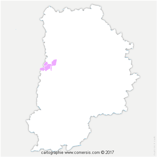 Communauté de Communes l'Orée de la Brie cartographie