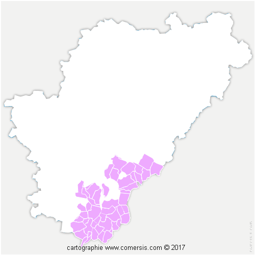 Communauté de Communes Lavalette Tude Dronne cartographie