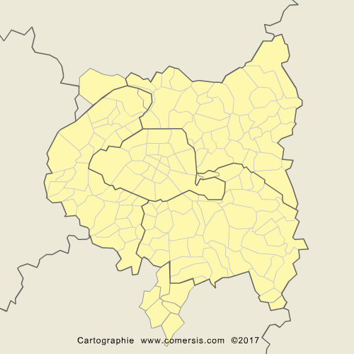 Métropole du Grand Paris cartographie